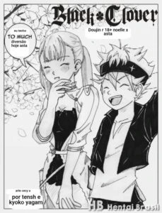 Black Clover Asta transando com Noelle