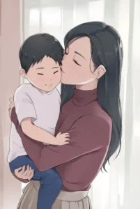 Ler Haha no Kao to Onna no Kao o Tsukaiwakeru Mama no Ohanshi Capitulo 1